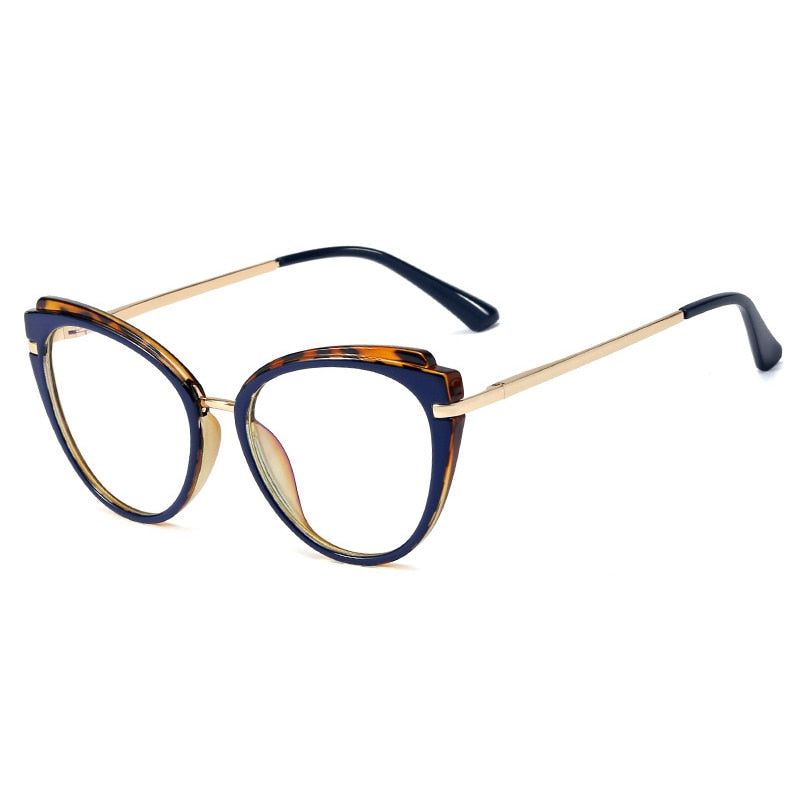 Shauna Retro Anti Blue Light Cat Eye Women Optical Eyeglasses Frame Fa Bestclasstravel 4673